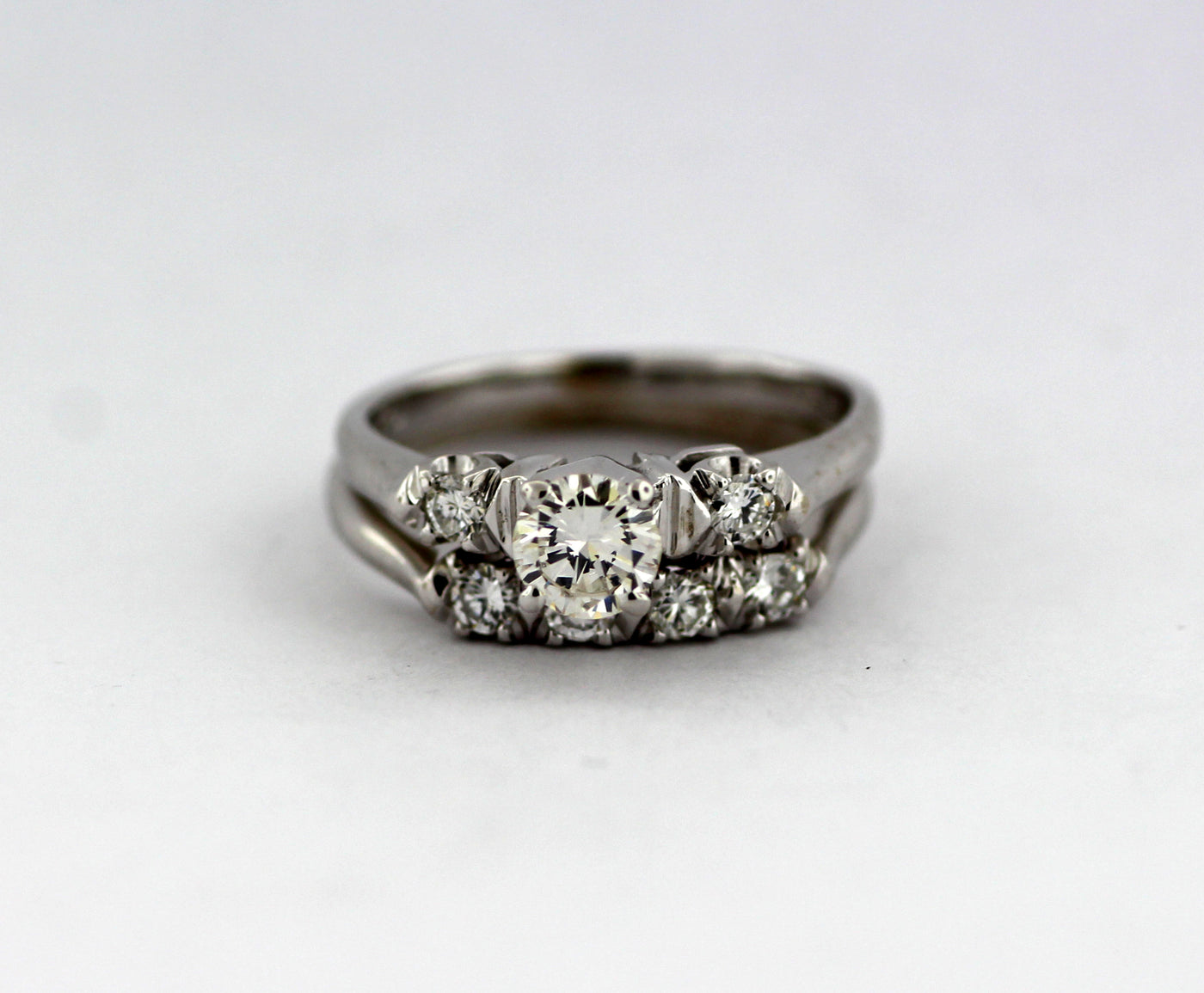 14KW .80 Cttw Diamond Bridal Set
