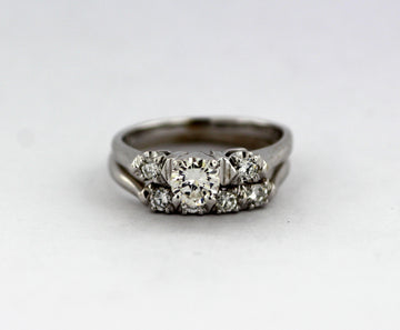 14KW .80 Cttw Diamond Bridal Set