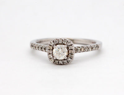 14KW .45 Cttw Diamond Engagement Ring image