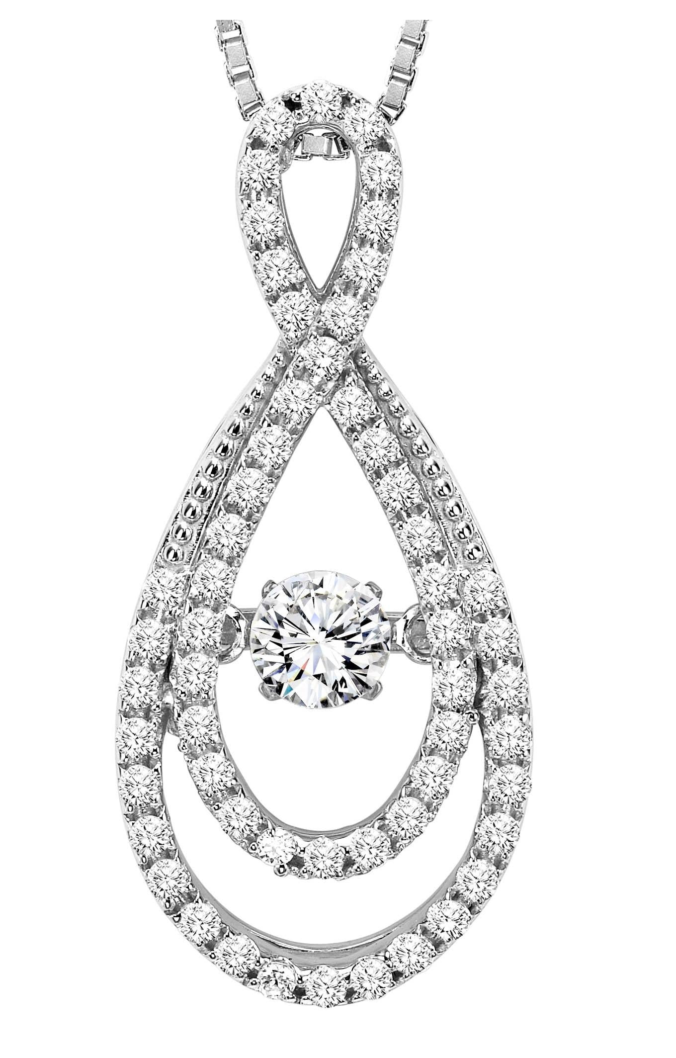 14KW RHYTHM OF LOVE .62CTTW DIA PENDANT
ROL1011