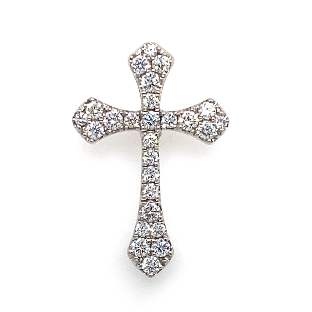 18KW .36 Cttw Diamond Pendant