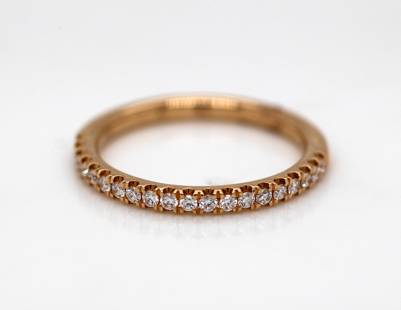 14KY .25 CTTW DIAMOND WEDDING BAND
