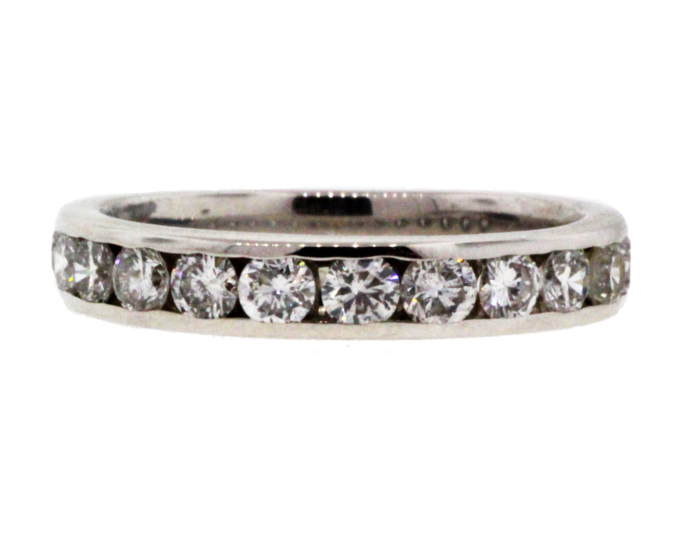 14KW .50CTTW DIAMOND CHANNEL SET BAND