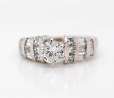 14KW 1.36 Cttw Diamond Engagement Ring image