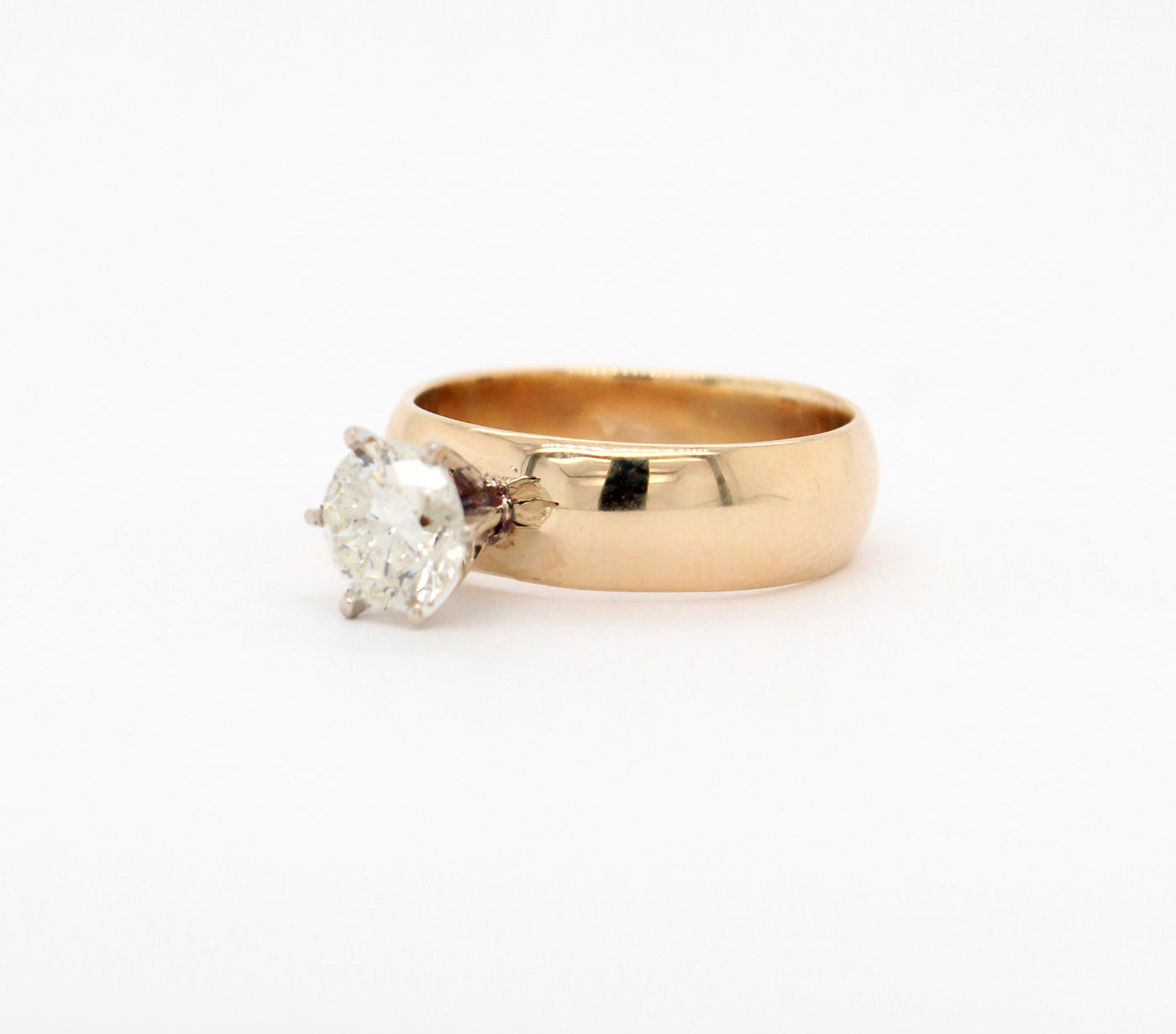 14KY 1.06 Ct Diamond Solitaire Engagement Ring