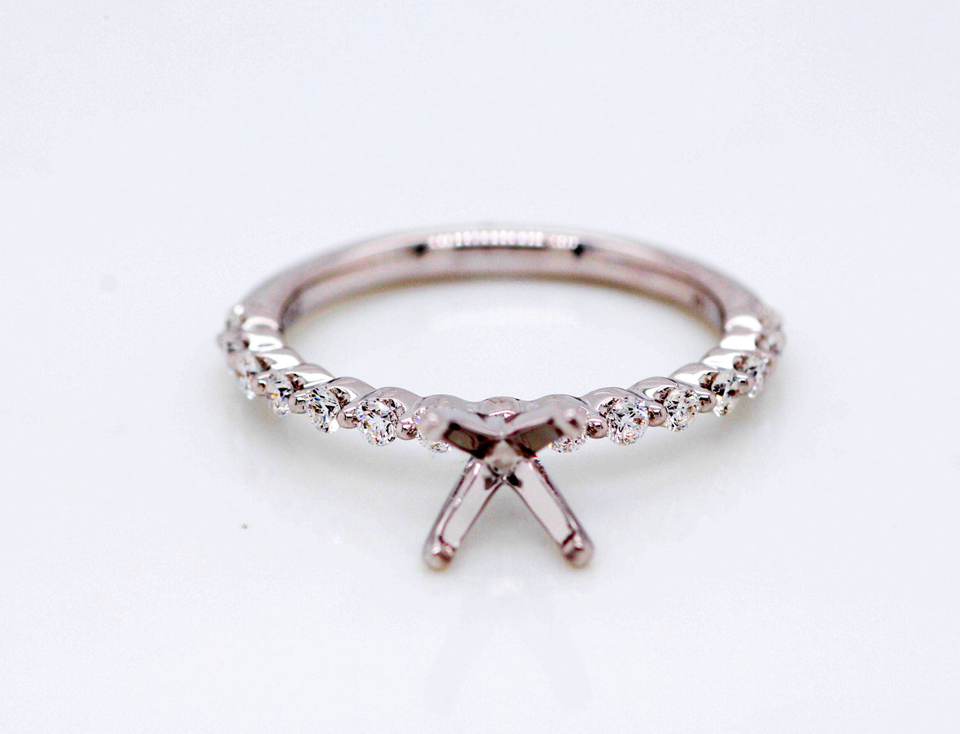 14KW Diamond Semi Mount, Engagement Ring Setting