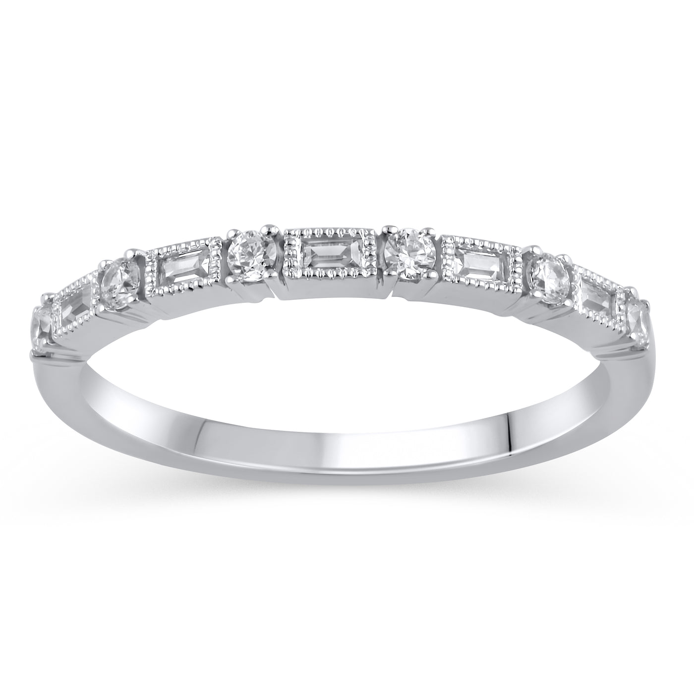 14KW .20 CTTW DIAMOND FASHION RING, H-SI3