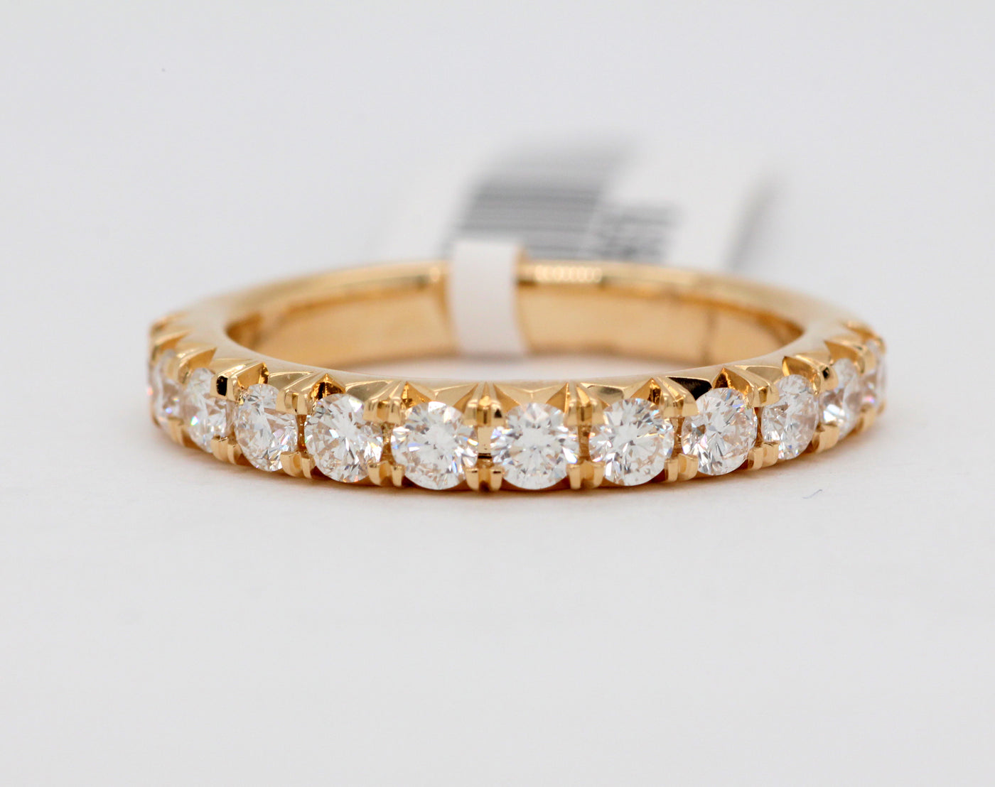 14KY .78 Cttw Diamond Wedding Band