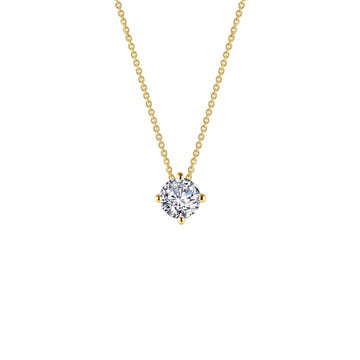 0.85 CTW Solitaire Necklace