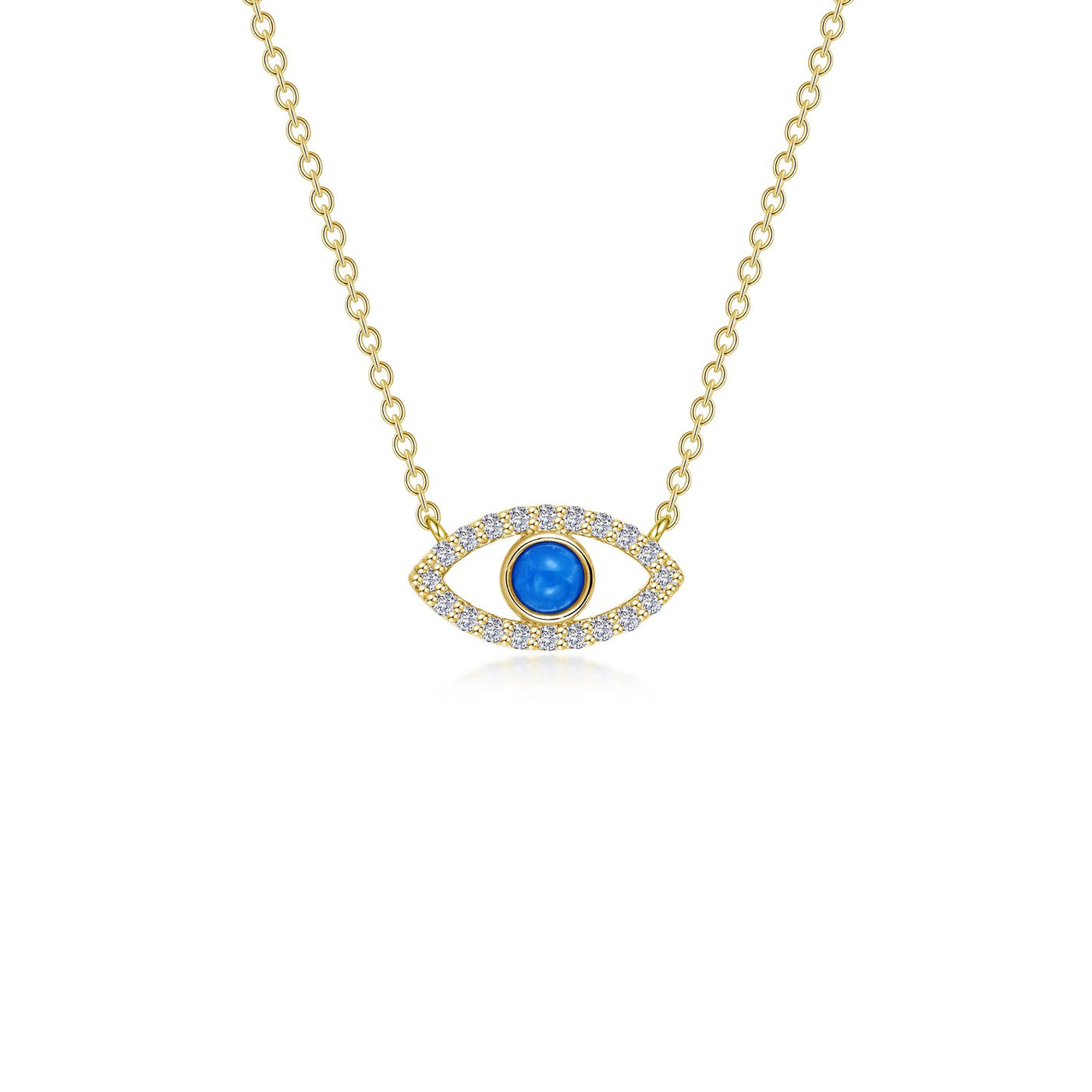 TURQUOISE EVIL EYE NECKLACE