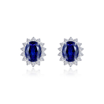 6.2 CTW Halo Stud  Earrings