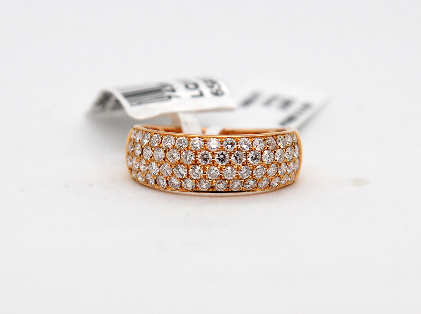 18KR .88 Cttw Diamond Ring