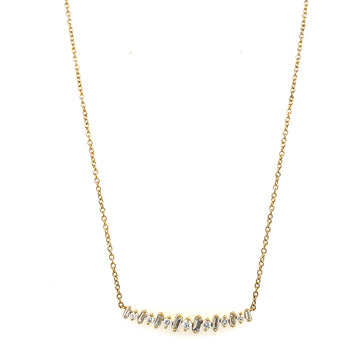 18KY .16 Cttw Diamond Necklace