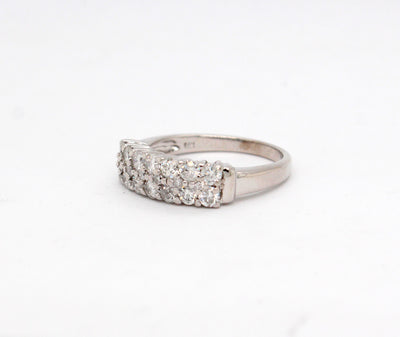 Estate 14KW .75 Cttw Diamond Ring H in Color and SI2 in Clarity