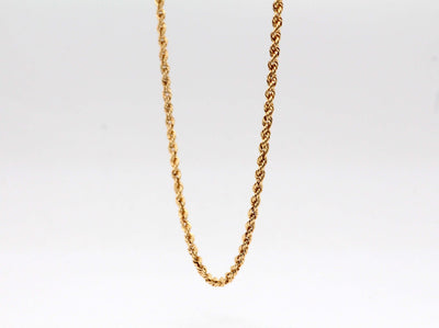 14KY 22" 2.5 mm Rope Chain image