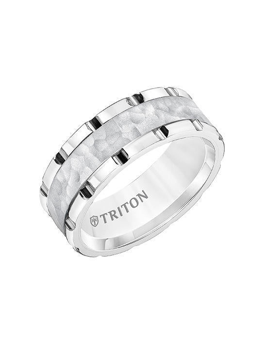 TUNGSTEN CARBIDE WHITE GTS 8MM BAND
11-5937HC8-G