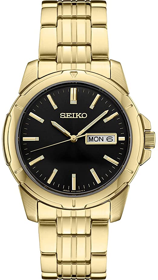 Gents Seiko Gold Tone Quartz Watch