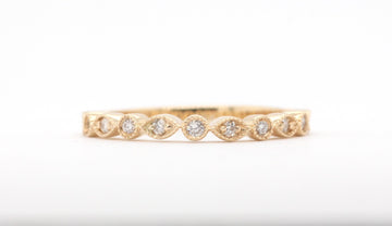 14KY .14 Cttw Diamond Anniversary Ring
