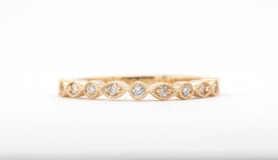 14KY .14 Cttw Diamond Anniversary Ring
