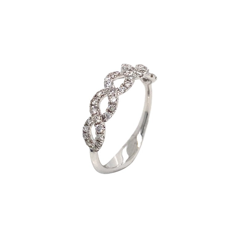 18KW .35 Cttw Diamond Ring