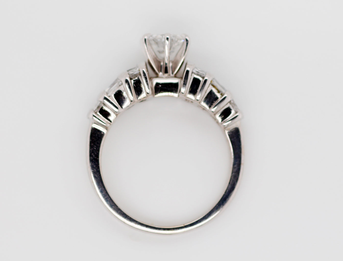 14KW 1.36 Cttw Diamond Engagement Ring