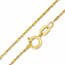 14KY 20" TWISTED SERPENTINE CHAIN