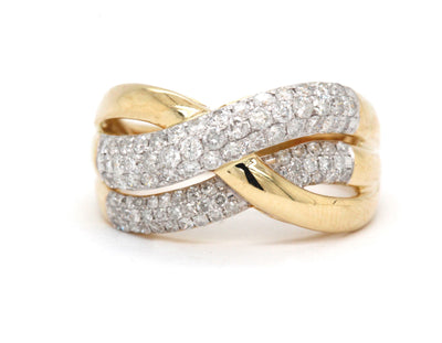 14KY Fashion Diamond Ring