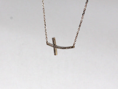 18KW .25 Cttw Diamond Necklace