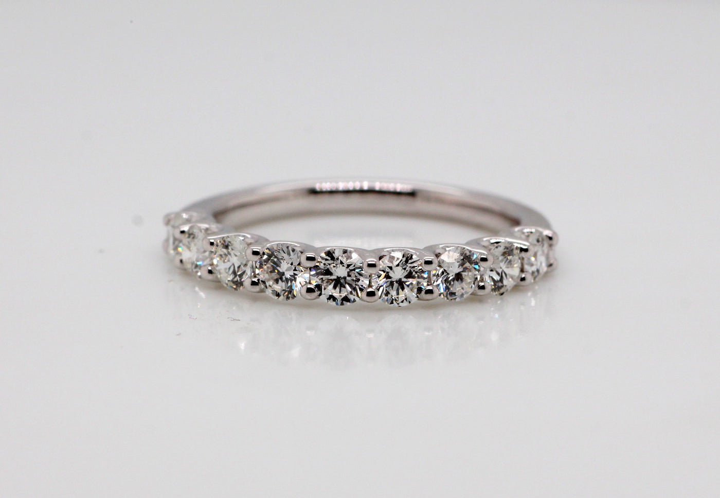 14KW 1.00 Cttw Diamond wedding band G-SI2