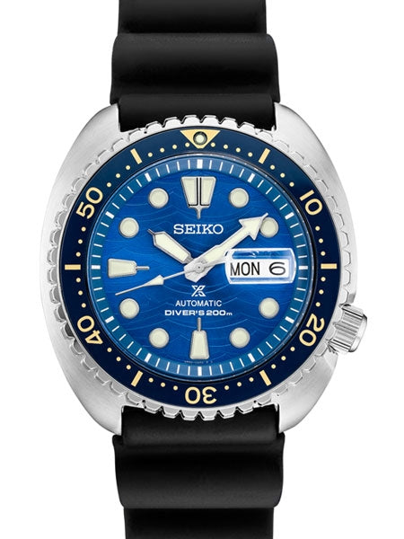 GTS SEIKO SRPE05 PROSPEX STAINLESS STEEL BLACK STRAP WATCH