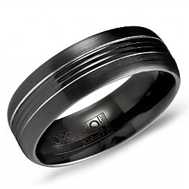 CROWN BLACK COBALT GENTS BAND CBB-7029