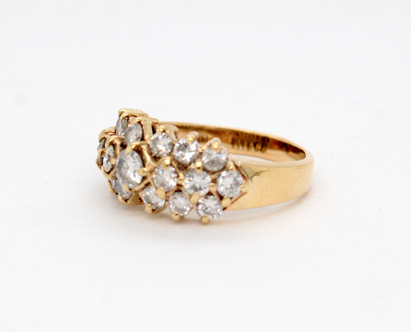 Estate 14KY 1.50 Cttw Diamond Ring