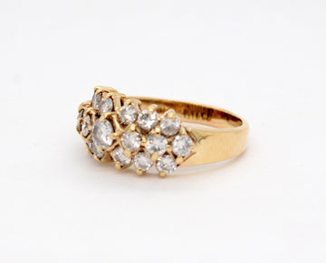 Estate 14KY 1.50 Cttw Diamond Ring