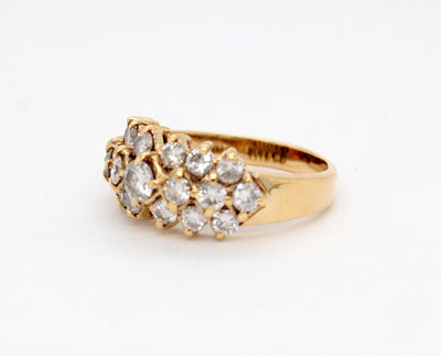 Estate 14KY 1.50 Cttw Diamond Ring