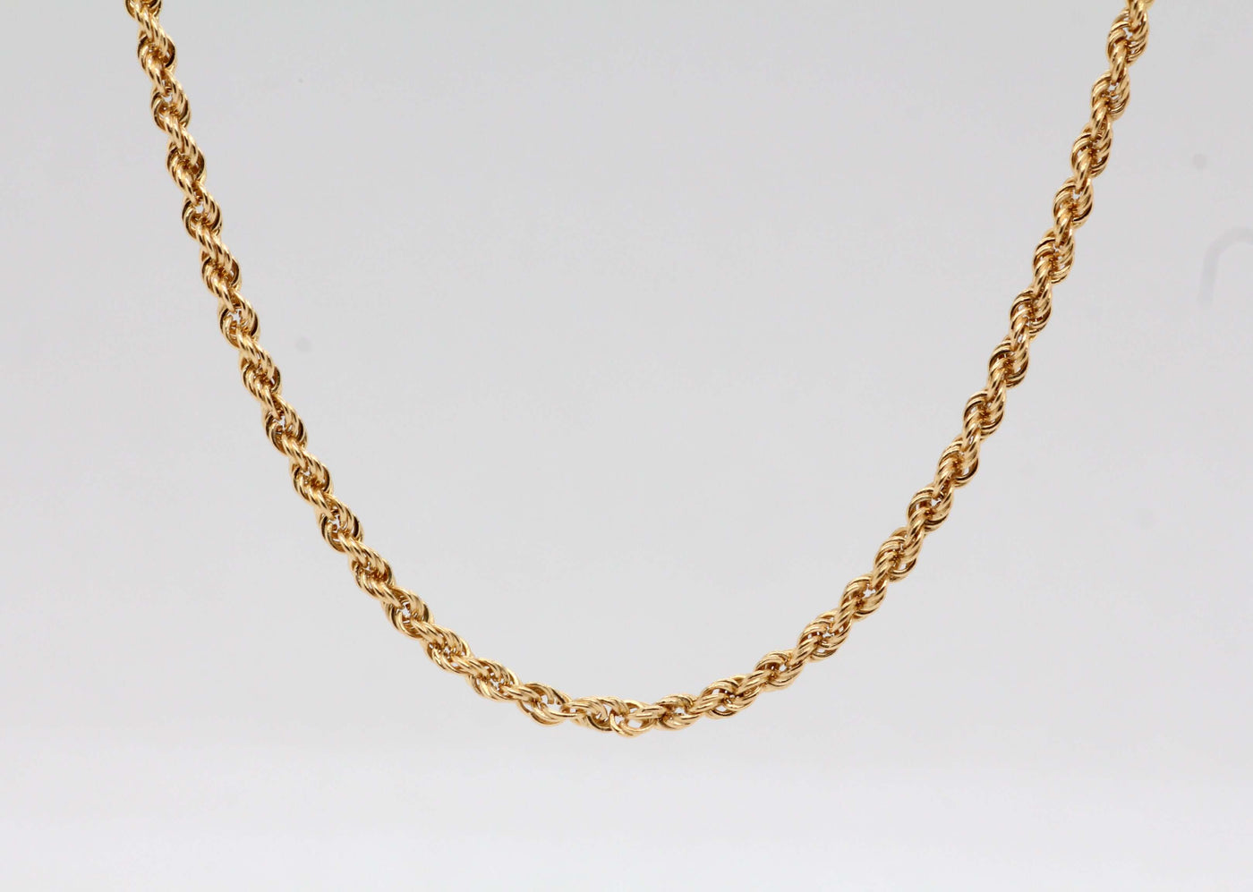 14KY 20" 2.1 mm Rope Chain image