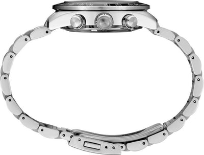 Gts Seiko Prospex SSC911 Speedtimer Solar Chrono White Dial Black And Grey Bezel Watch