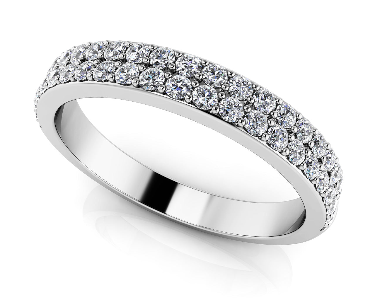 14KW .43 CTTW WEDDING BAND