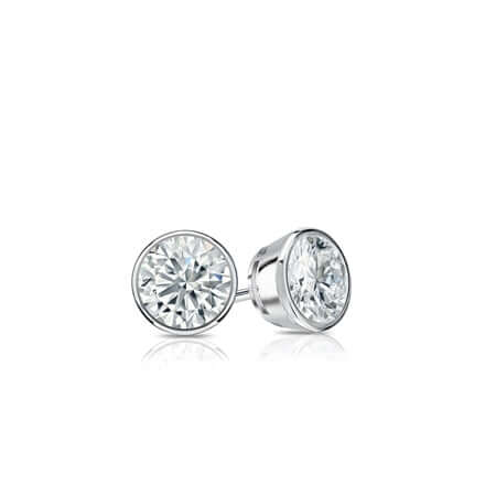 14KW .25 CTTW Diamond stud earrings, H-SI2 image