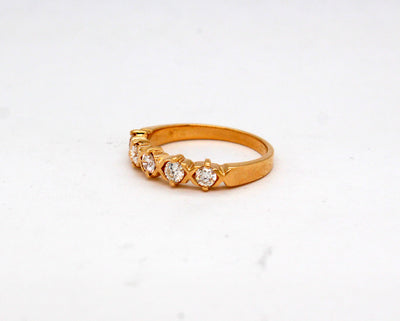 Estate 14KY .75 Cttw Diamond Ring H in Color and SI2 in Clarity