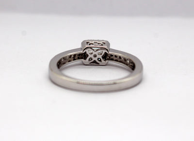 Estate 14KW .50 Cttw Diamond Engagement Ring