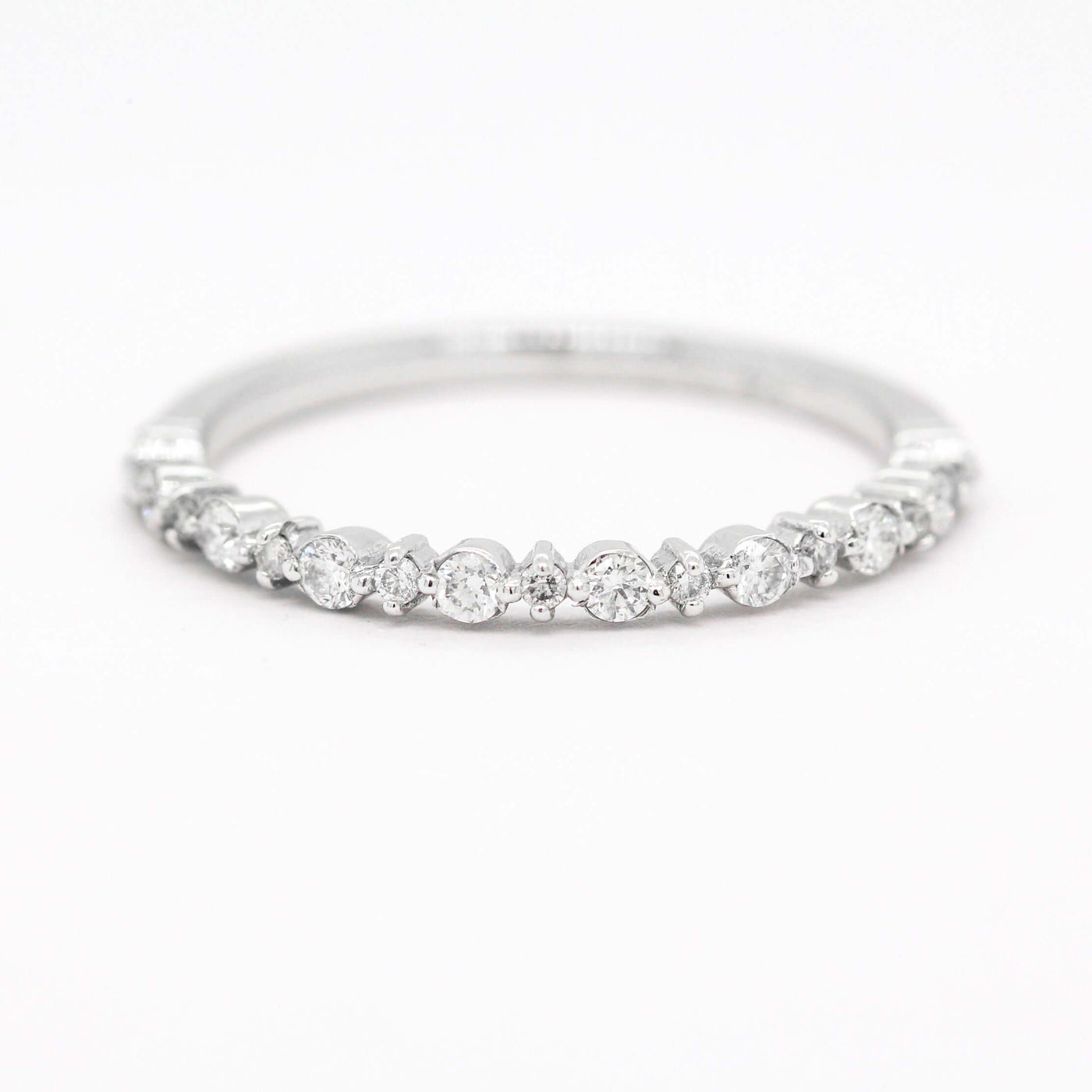 14KW .28 CTTW DIAMOND STACKABLE RING, G-SI1 image