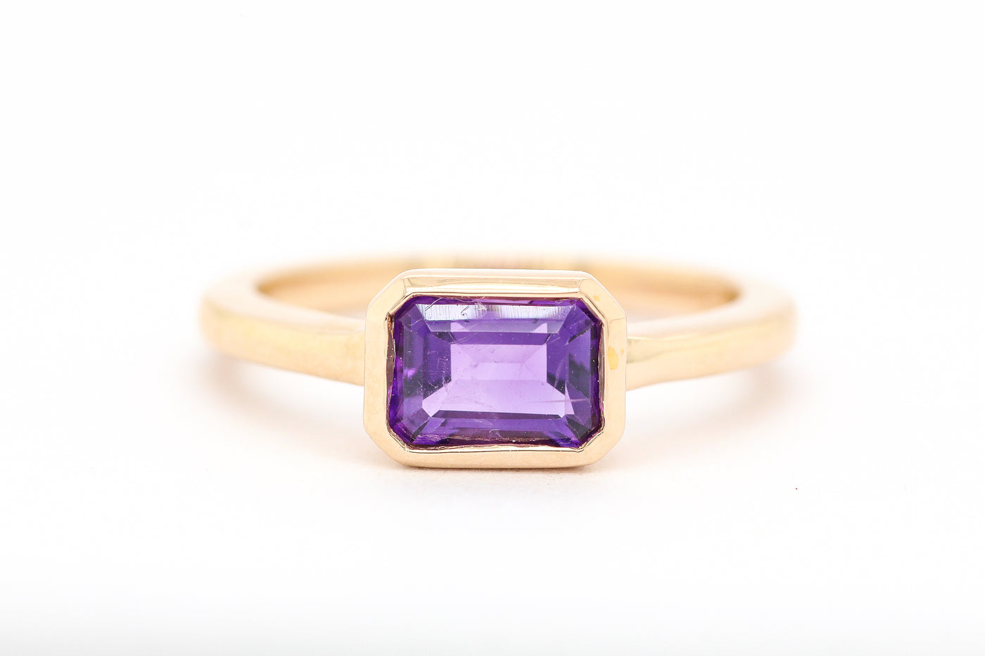 14KY AMETHYST RING