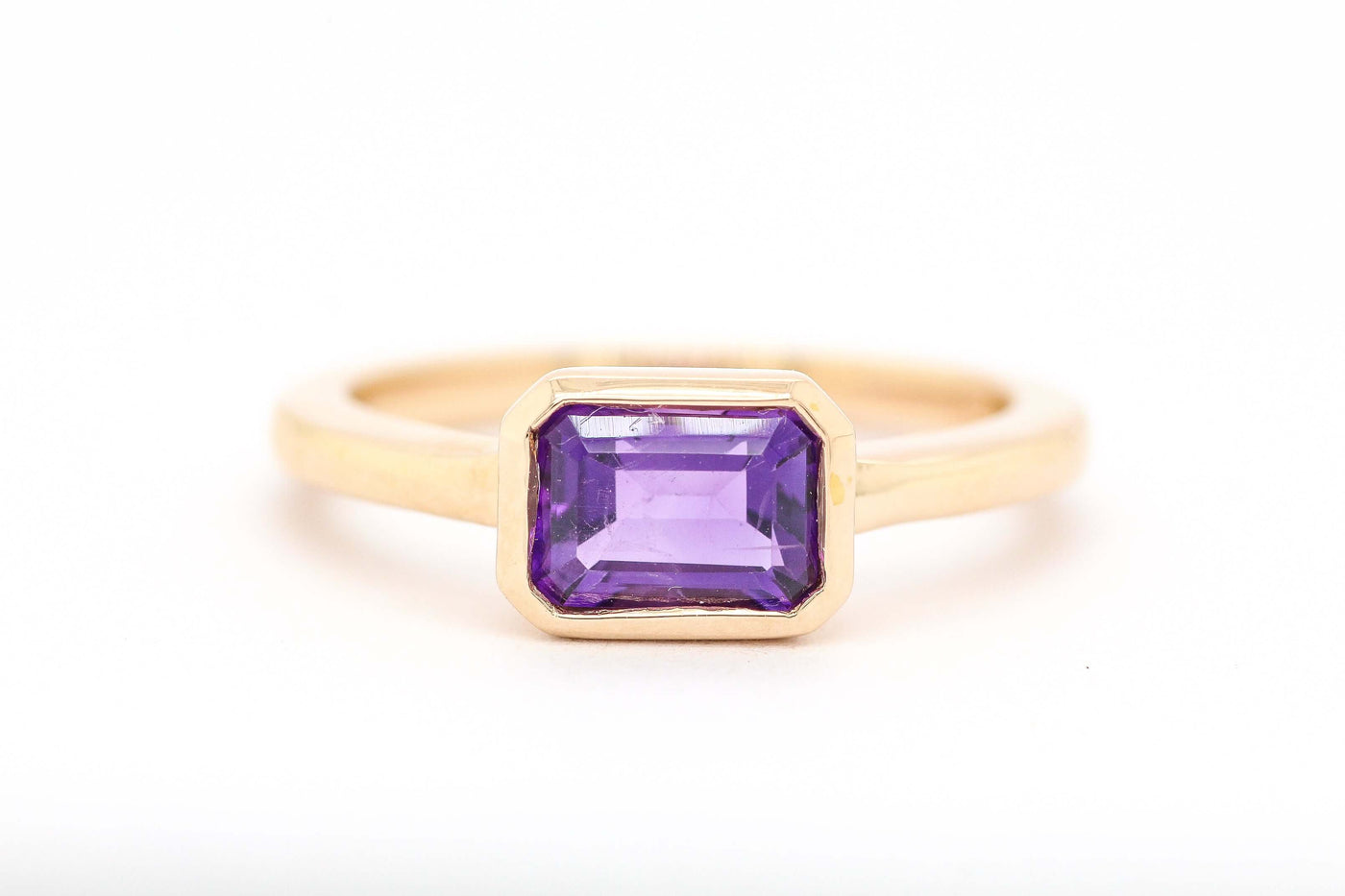 14KY AMETHYST RING image