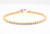 14KY 4.00 CTTW DIAMOND LINE BRACELET