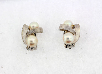 14KW CULTURED PEARL EARRINGS