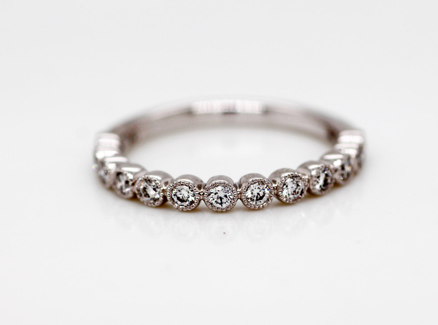 14KW .34 CTTW DIAMOND WEDDING BAND