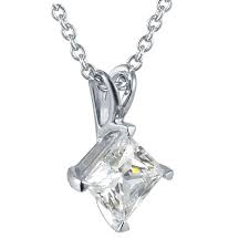 14KW 3/4CT PRINCESS DIA PENDANT G-SI2
N1404
