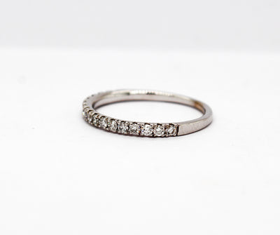 14KW .50 Cttw Diamond Wedding Band H in Color and SI1 in Clarity