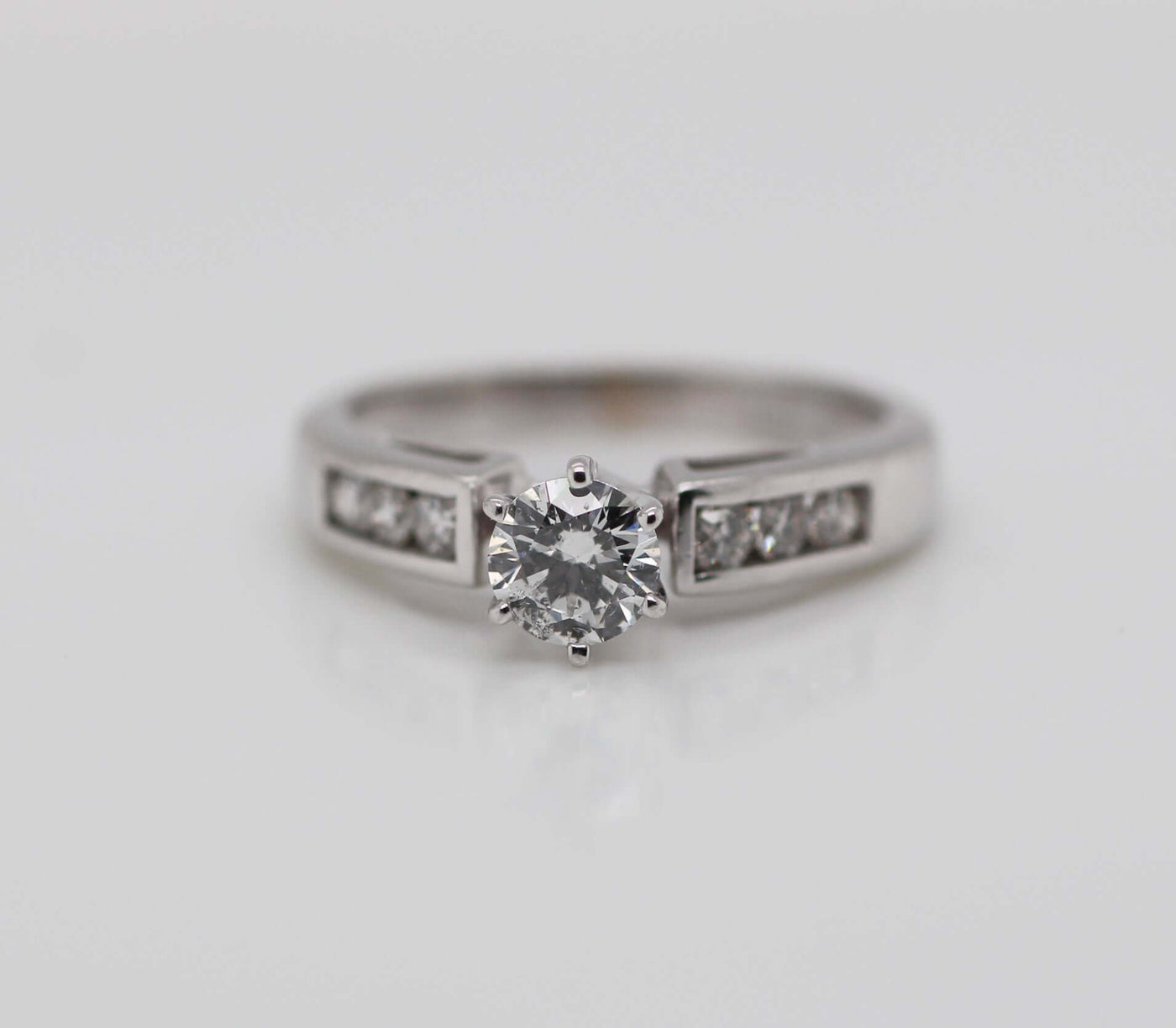 14KW .64 Cttw Diamond Engagement Ring image
