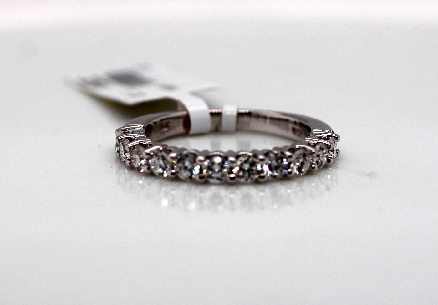 14KW 1.00 CTTW DIAMOND ANNIVERSARY BAND G-SI2